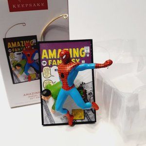 NEW Hallmark Keepsake 2022 Amazing Fantasy Marvel Spider-Man 60th Anniversary